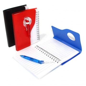 A6 Pocket Notebook with Pen