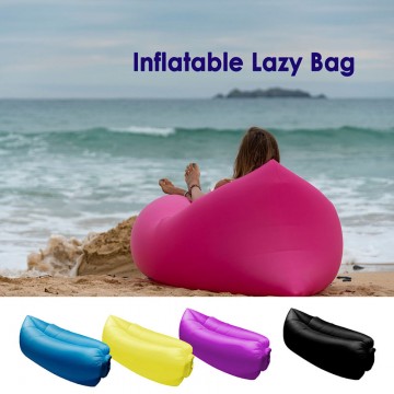 Inflatable Lazy Bag, Banana Bed, Air Lounge