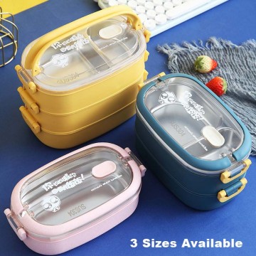 Stainless Steel Lunch Box - Multi Layer