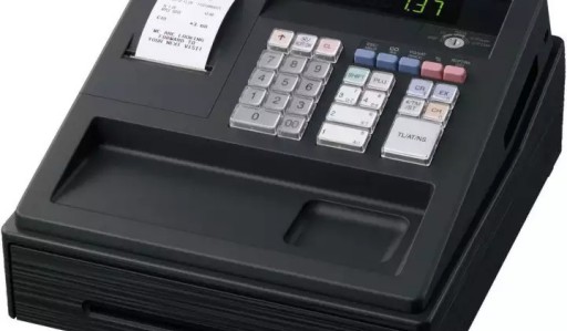 Sharp XE-A147WH/BK Cash Register Machine XEA147WH XEA147BK