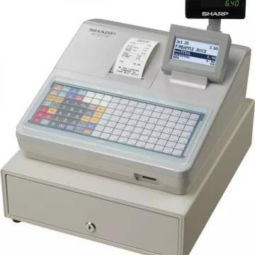 Sharp XE-A217W/B Cash Register Machine XEA217W / XEA217B