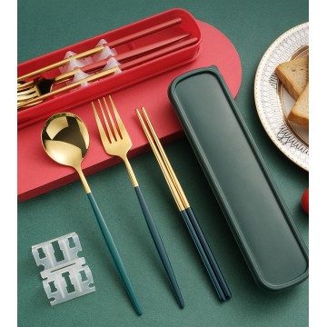 INS S/S Cutlery Set in PP Box