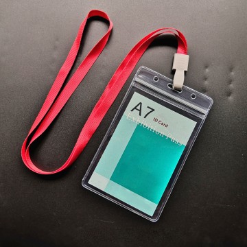 Lanyard with PVC Card Holder in Various Sizes