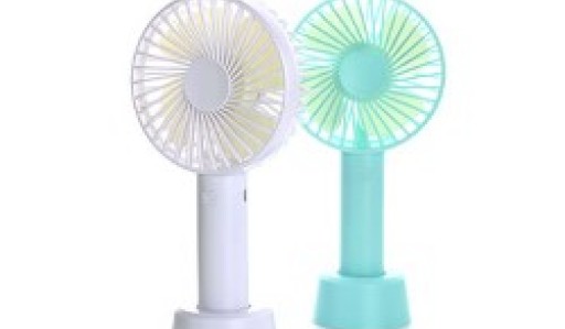 rechargeable electric fan with light