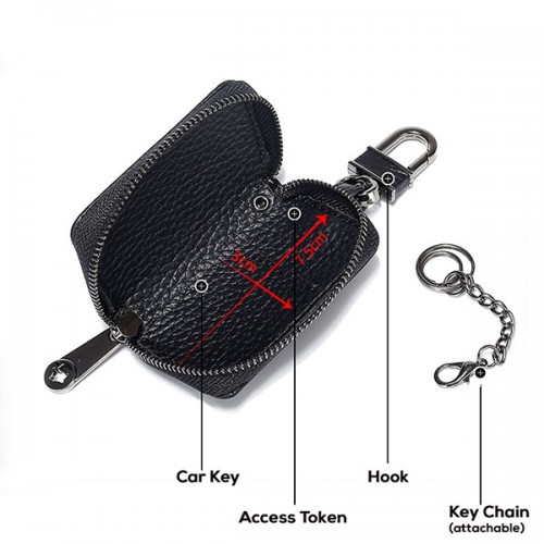 Leather Car Key Pouch
