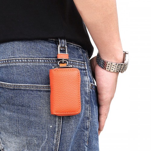 Leather Car Key Pouch
