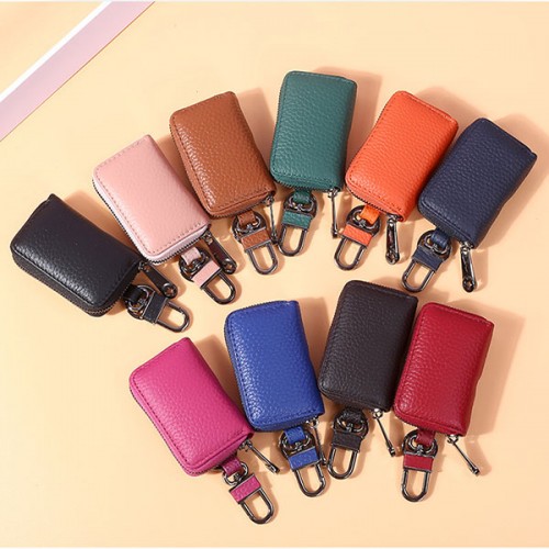 Leather Car Key Pouch