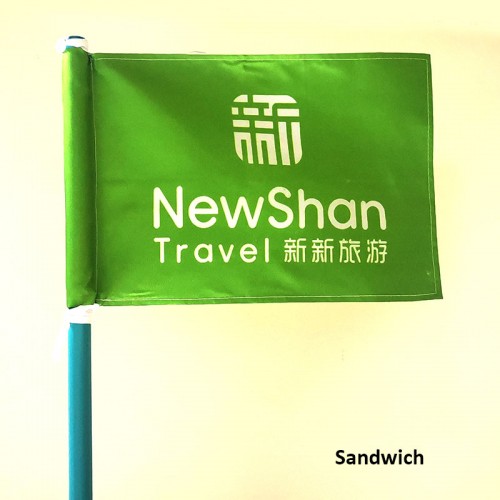 Customized Tour Guide Flag