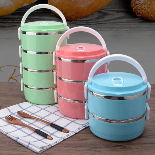 Stackable Stainless Steel Lunch Box